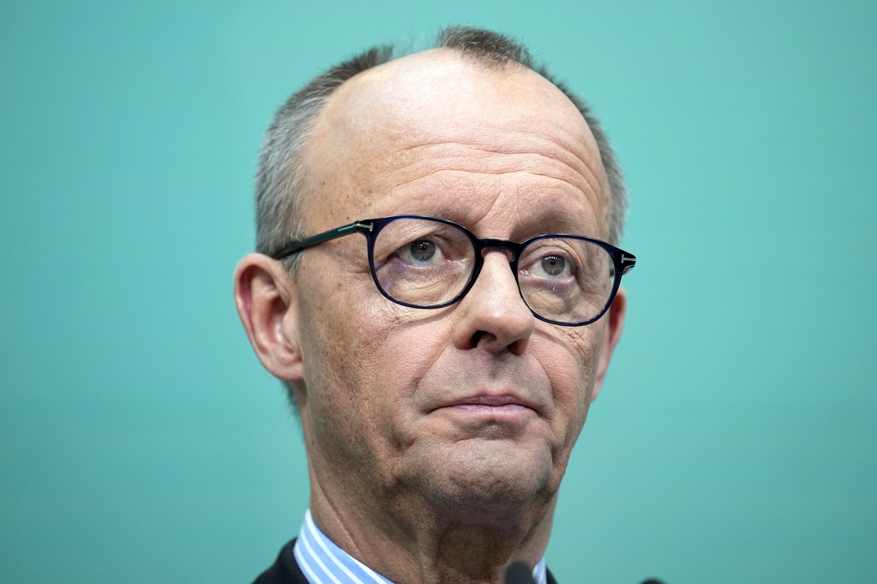 Friedrich Merz tlačová konferencia