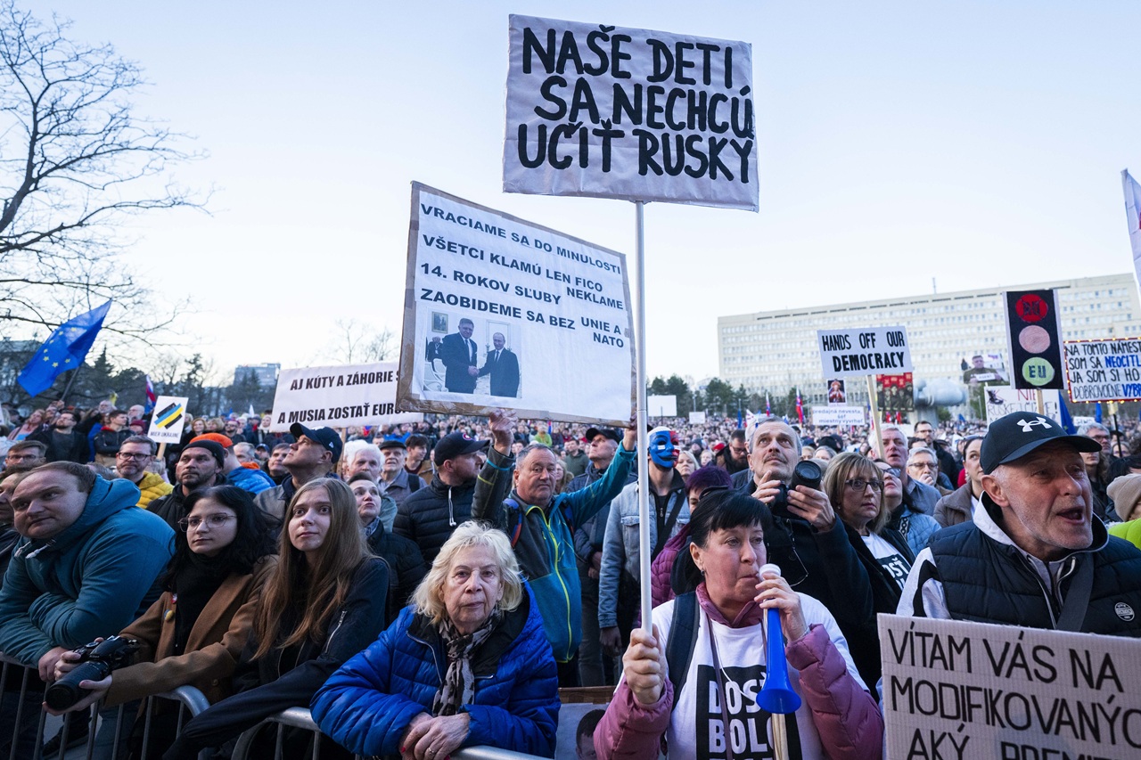 Slovensko je Európa protest