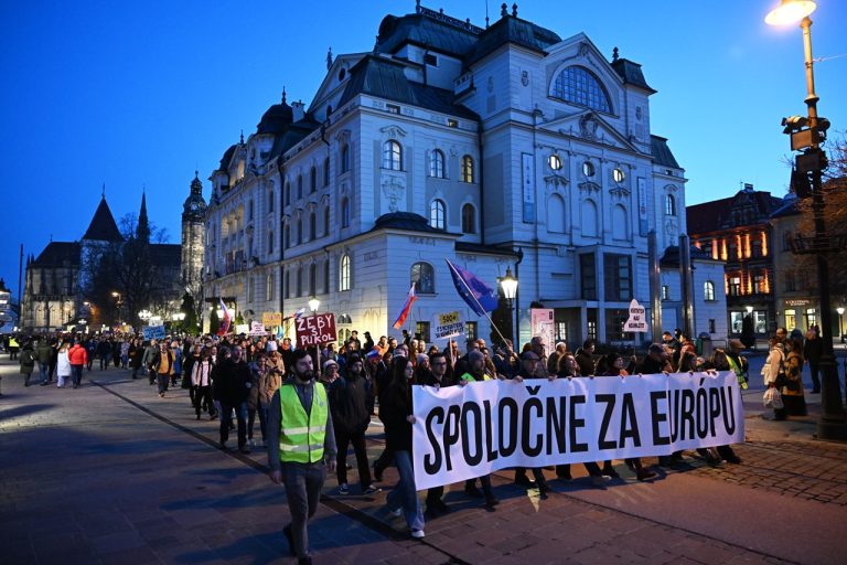 Košice Slovensko je Európa protest