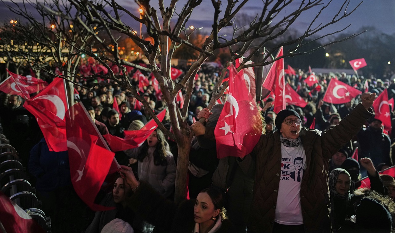 APTOPIX Turkey Politics protest Istanbul