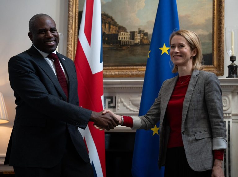 David Lammy Kaja Kallas